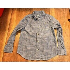 Boys 5t  Lot Of 2 Long Sleeve Blue Button Ups Arizona Brand